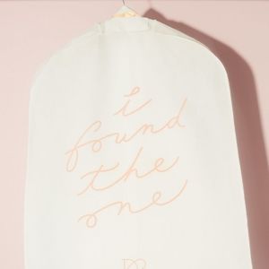 Davids Bridal- "I found the one" Garment Bag